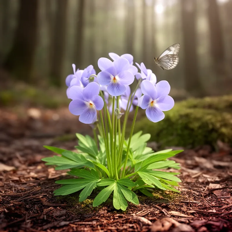 bird's-foot violet