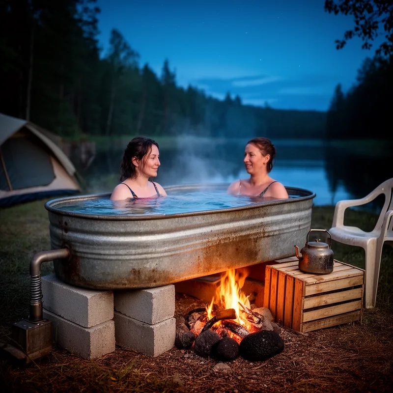hillbilly hot tub