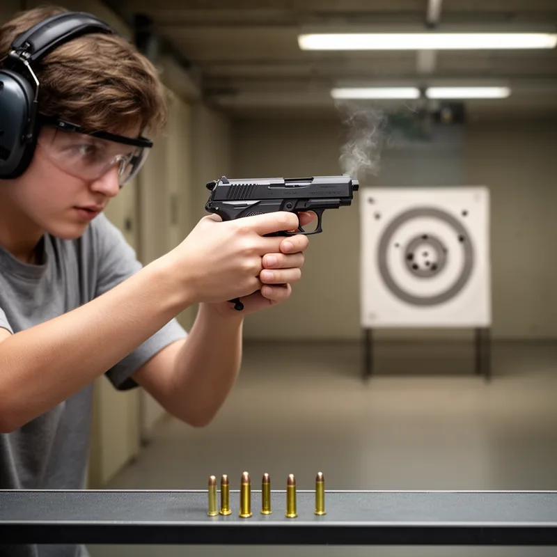 twenty-two pistol