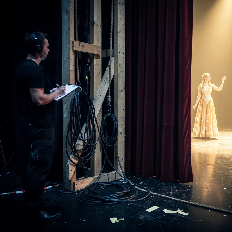 behind the scenes