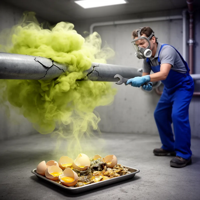 rotten egg gas