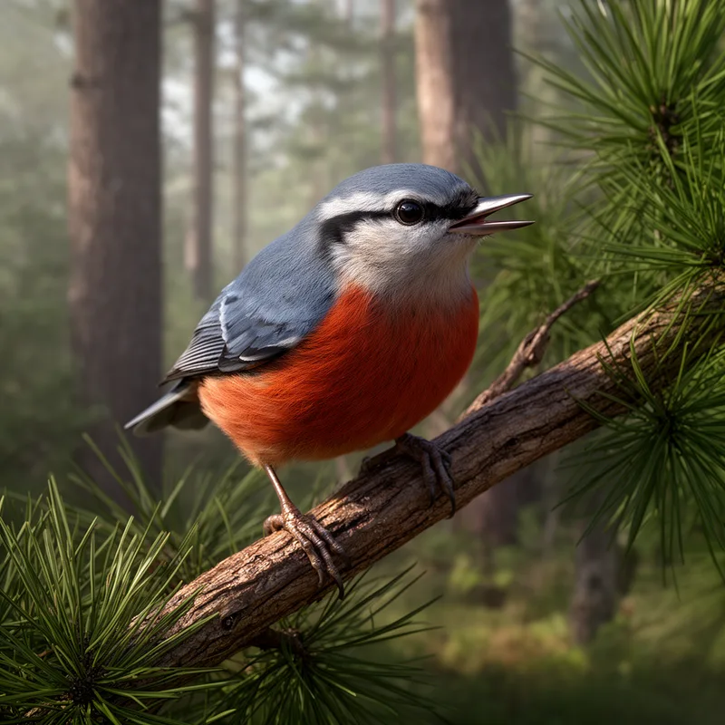 red-breasted nuthatch