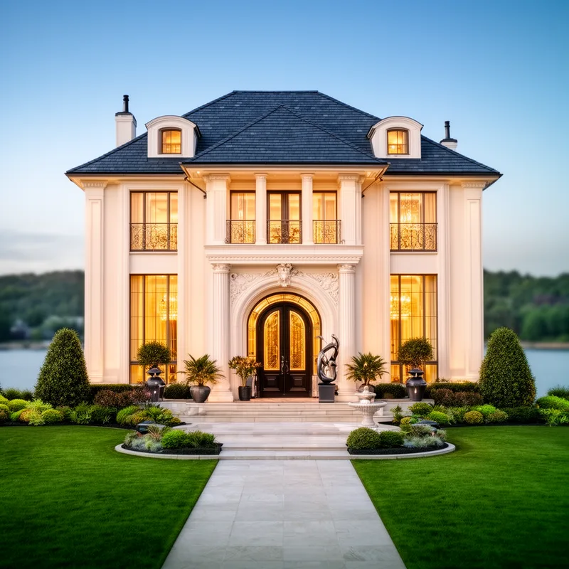 fancy house
