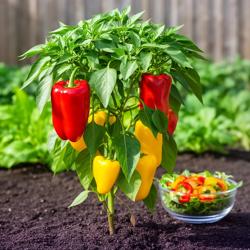 sweet pepper plant