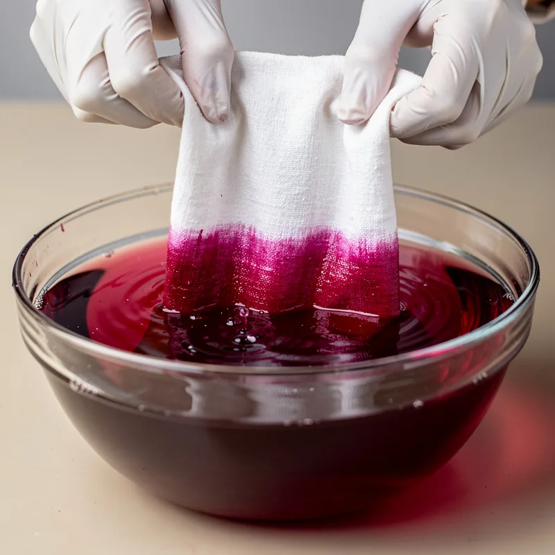to dye