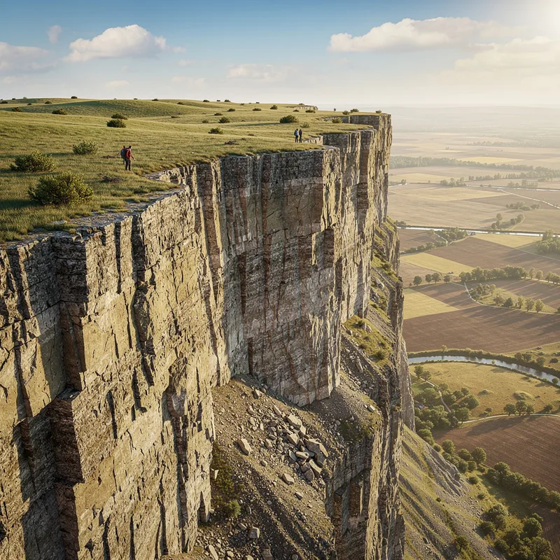 escarpment