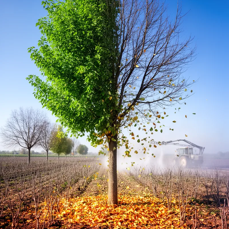 defoliation