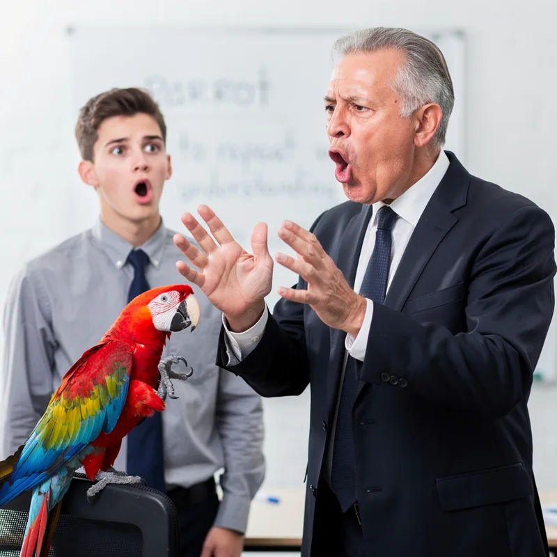 to parrot