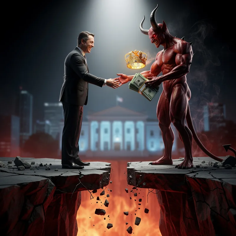 to dance with the devil