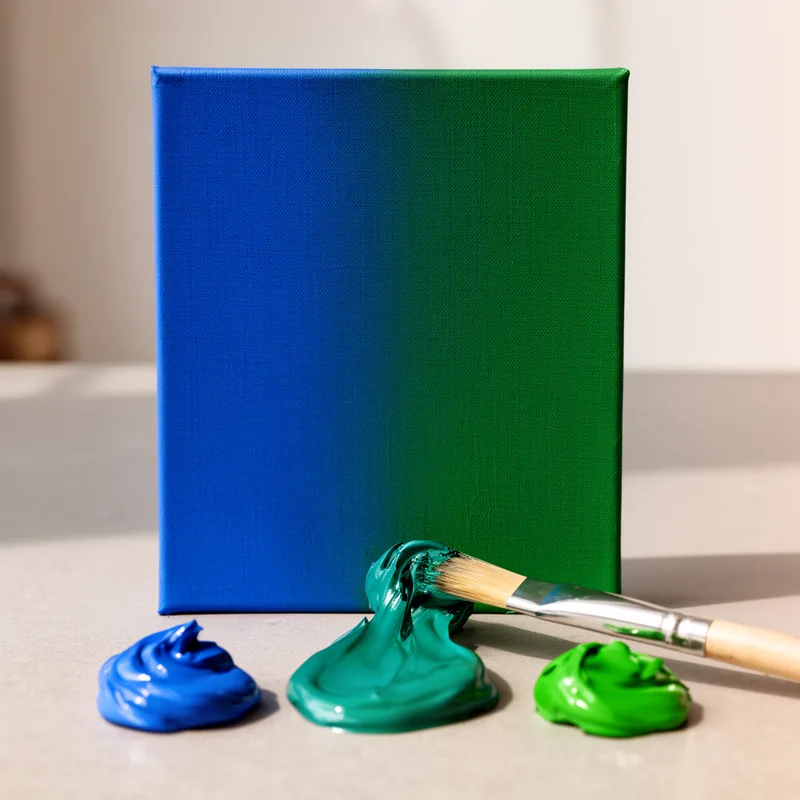 blue green