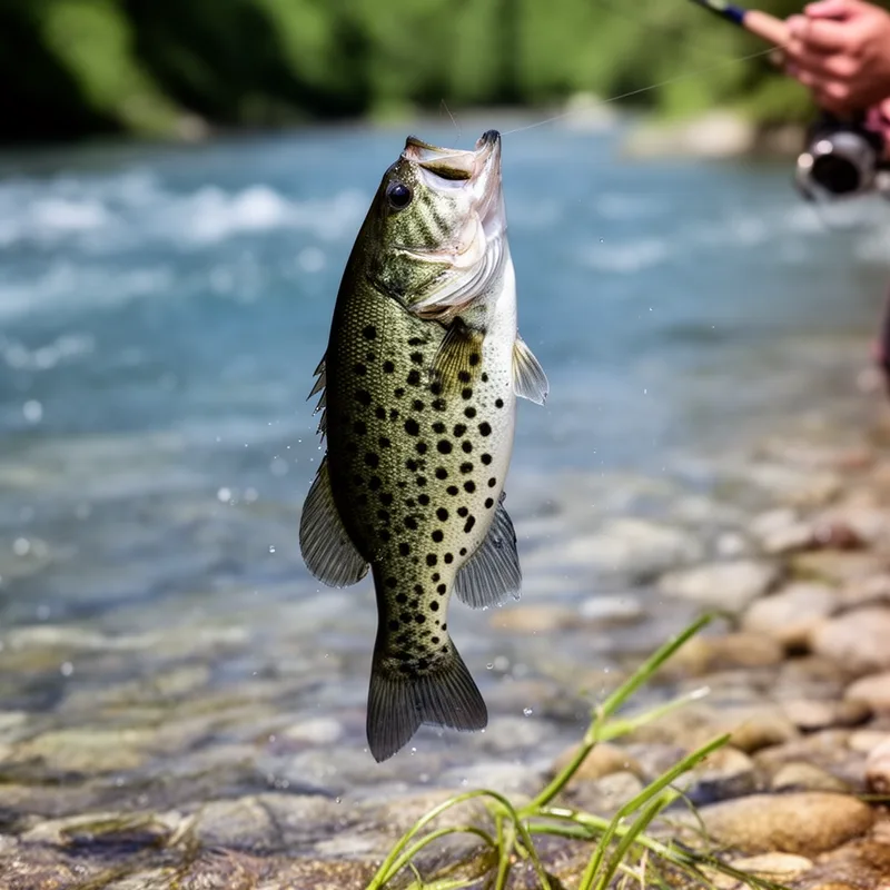 spotted black bass