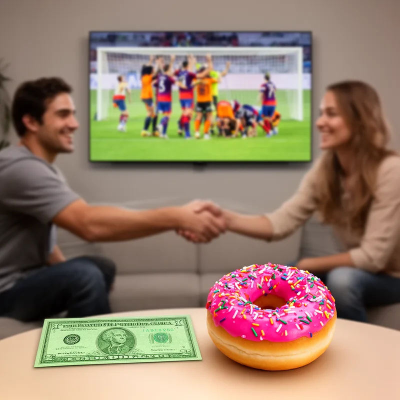 dollar to a doughnut
