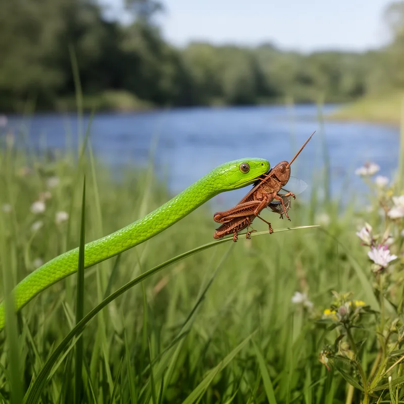 green snake