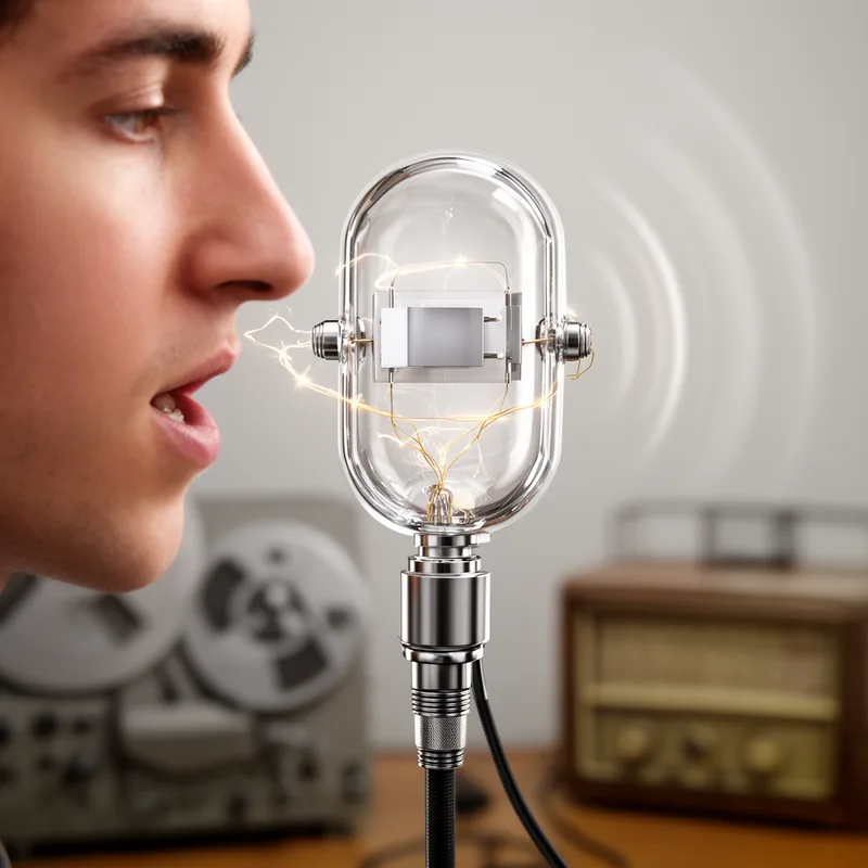 crystal microphone