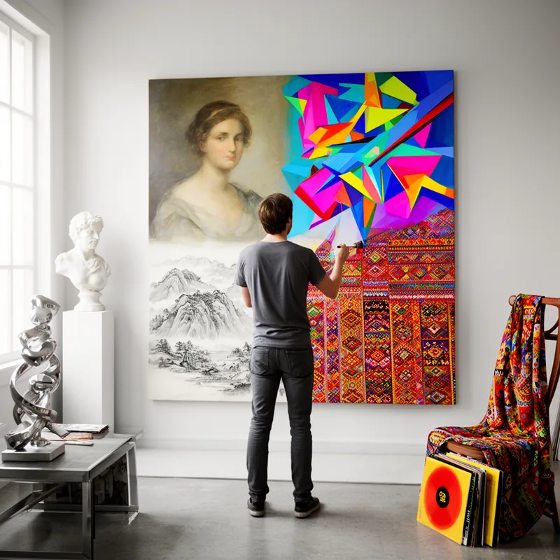 eclectically