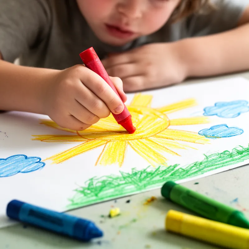 to crayon