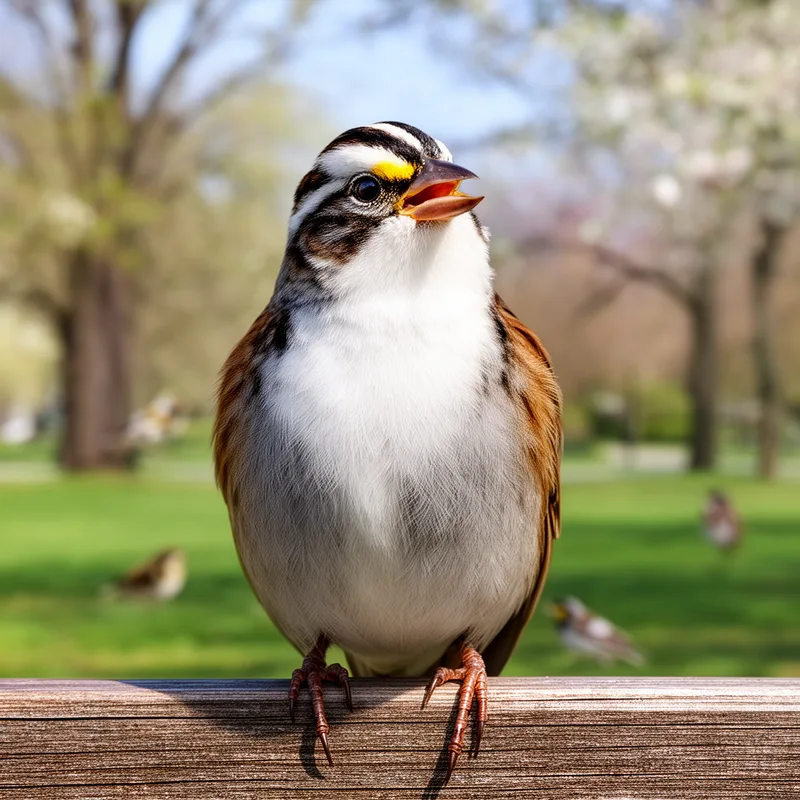 white-throated sparrow