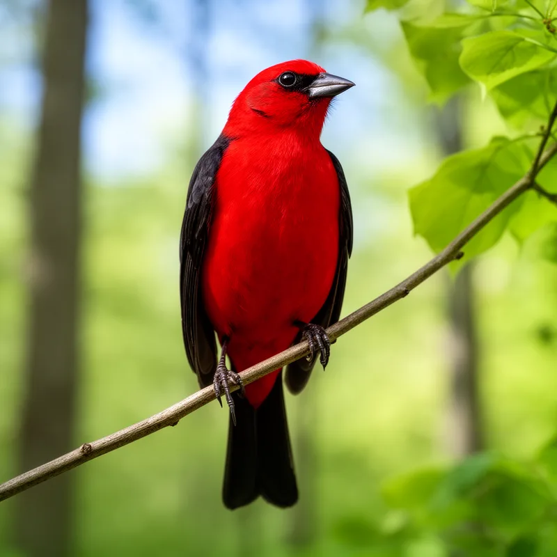 scarlet tanager