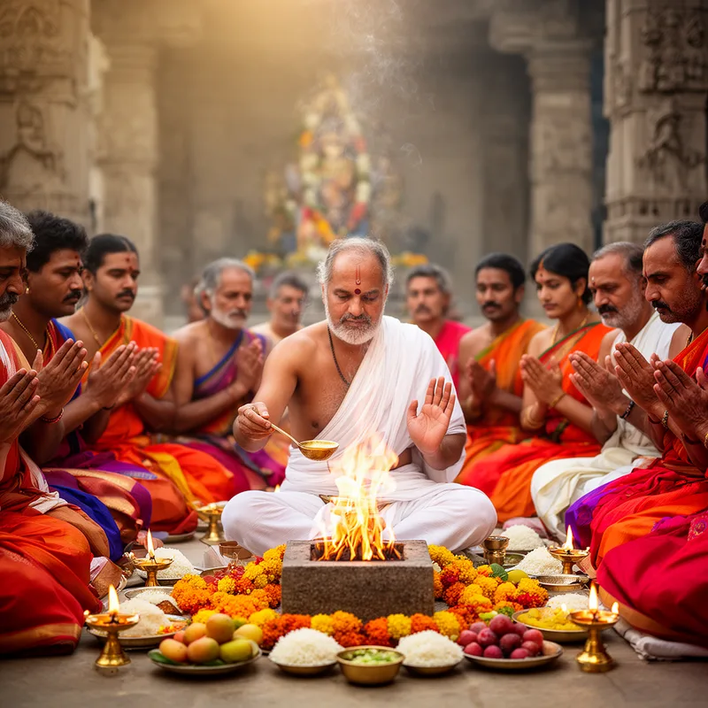 Hindoo ceremony