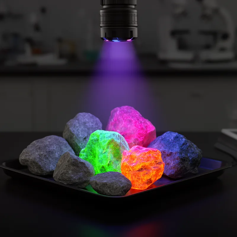 to fluoresce