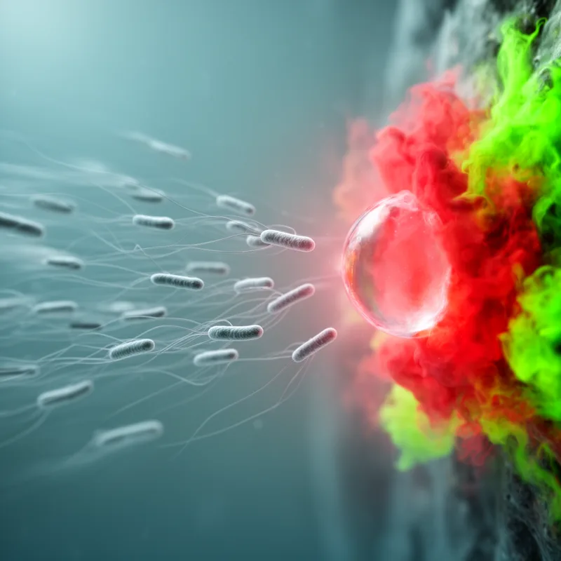 negative chemotaxis