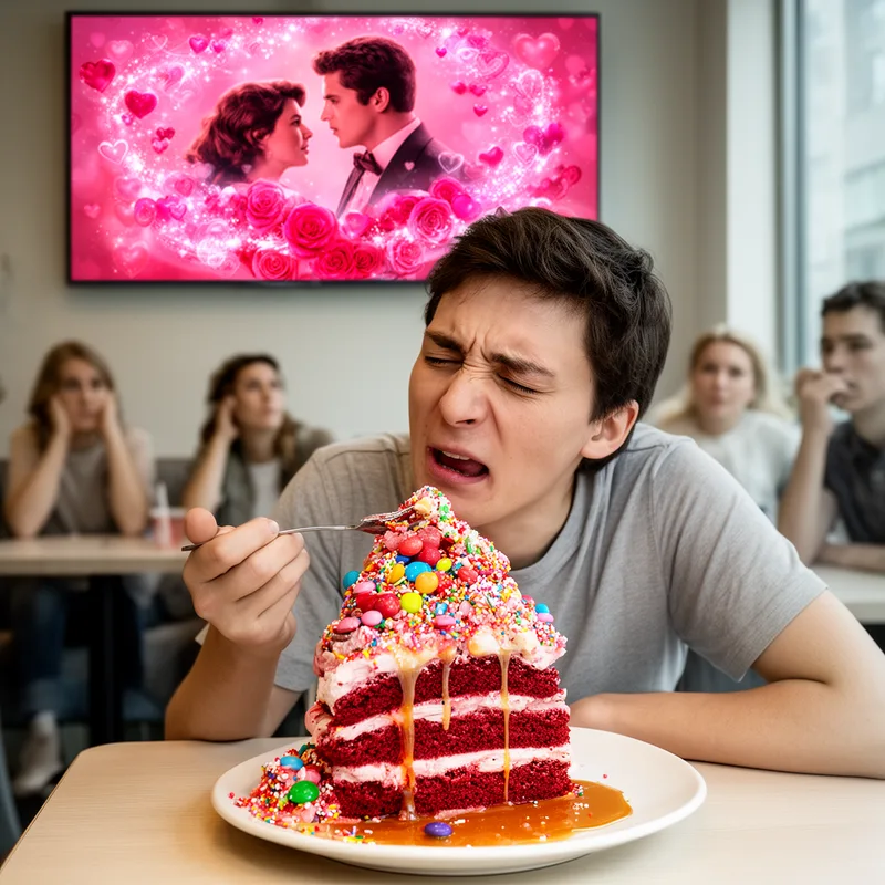 overly sugary