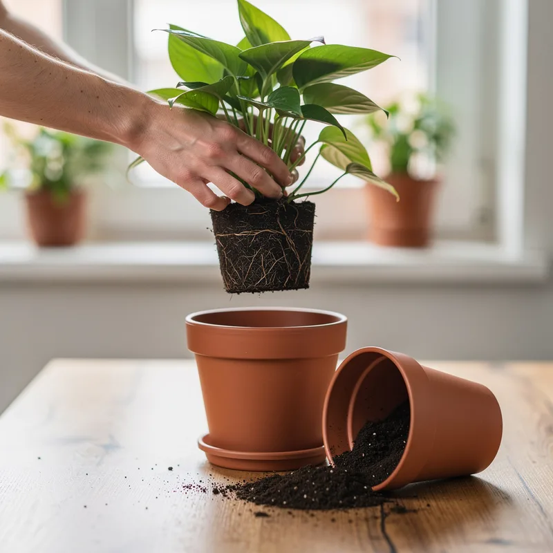 to repot