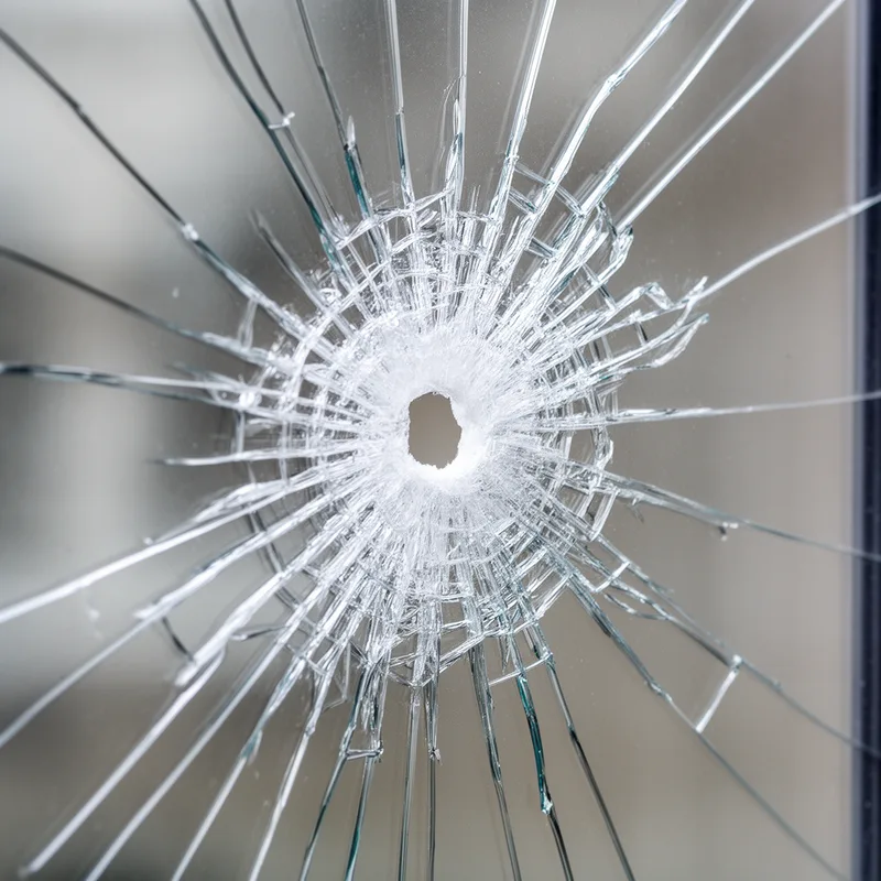 bullet hole