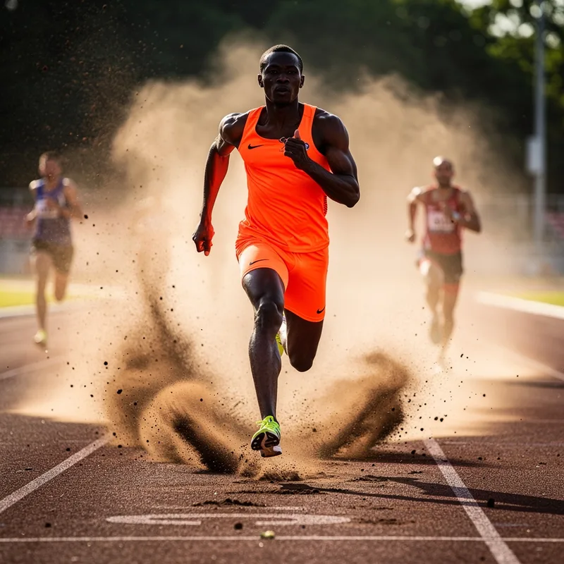 to leave someone in the dust