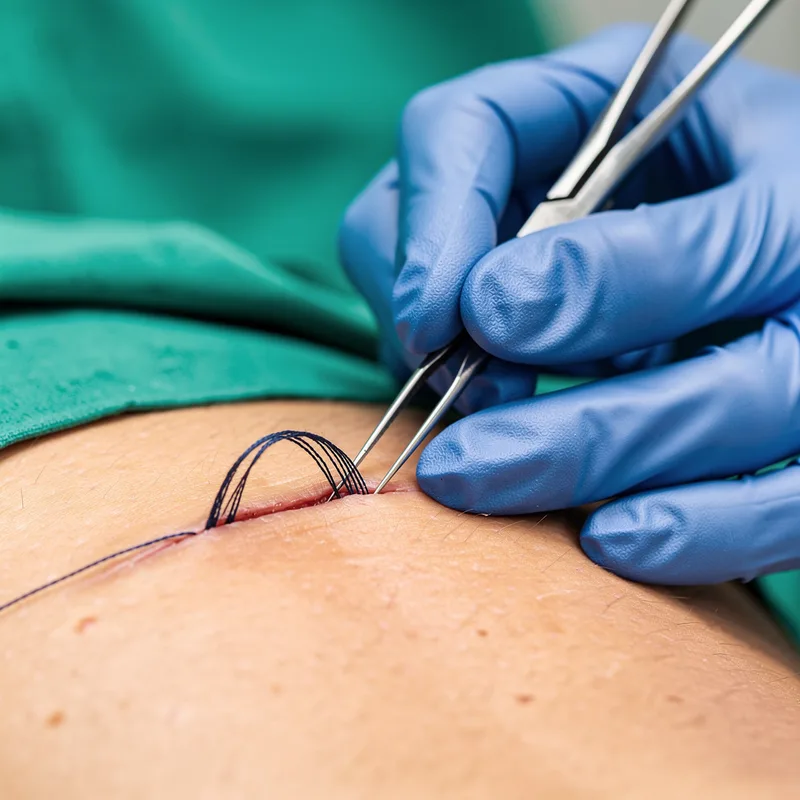 to suture