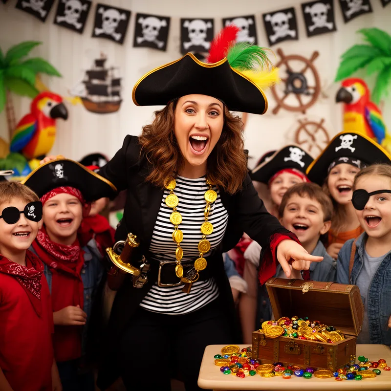 delightfully piratey