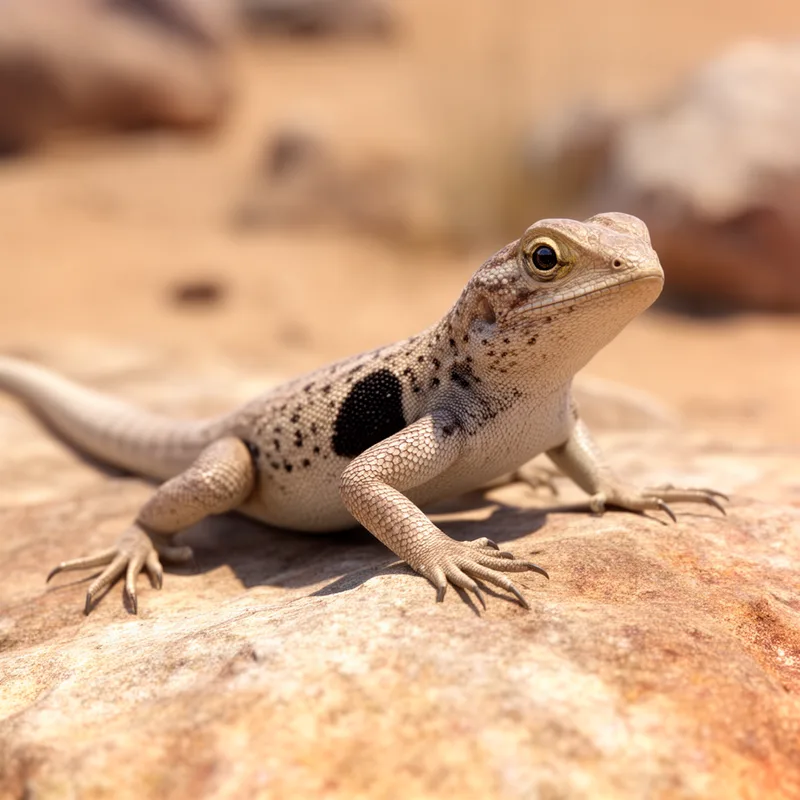 side-blotched lizard