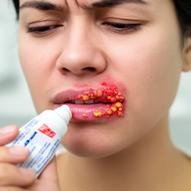 herpes labialis