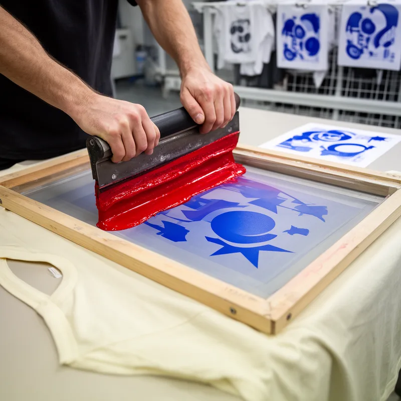 to silkscreen