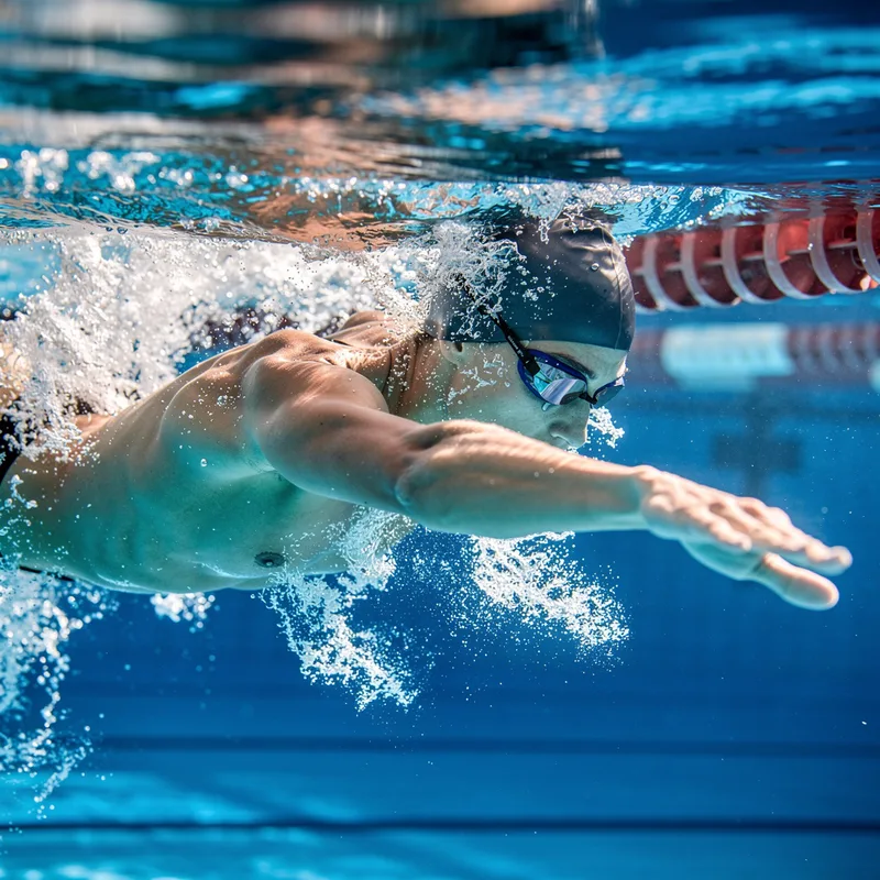 swimming