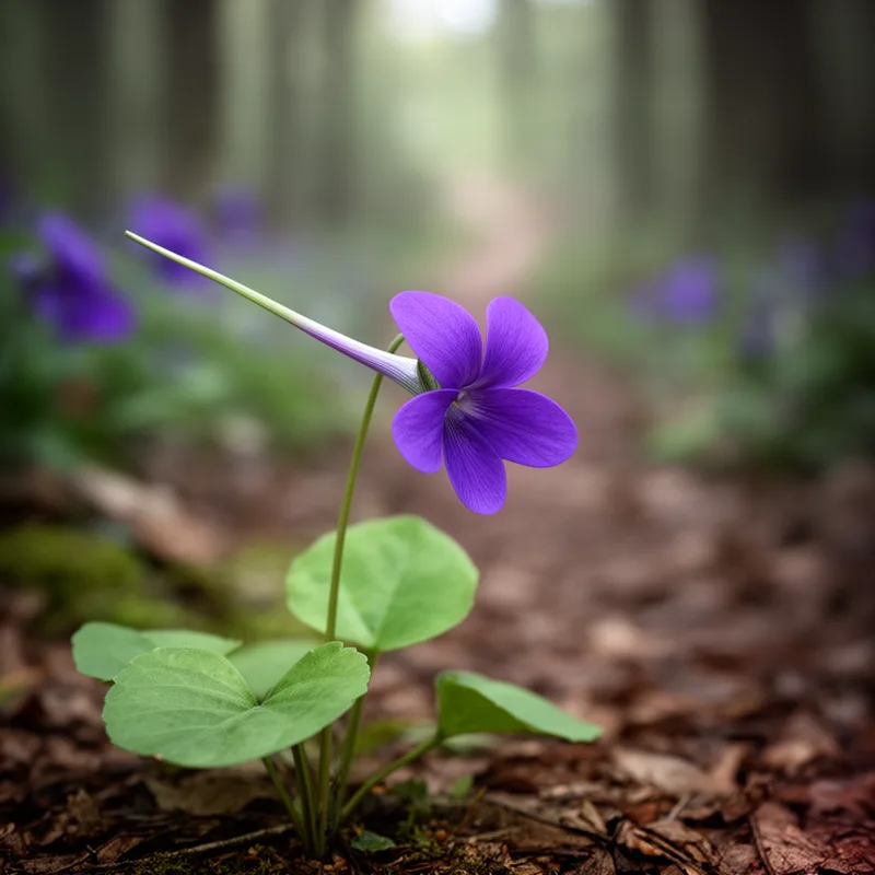 long-spurred violet
