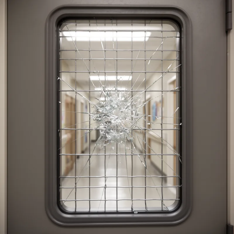 wire glass