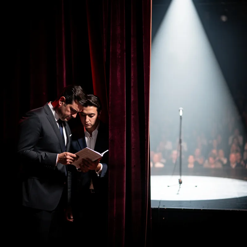 backstage