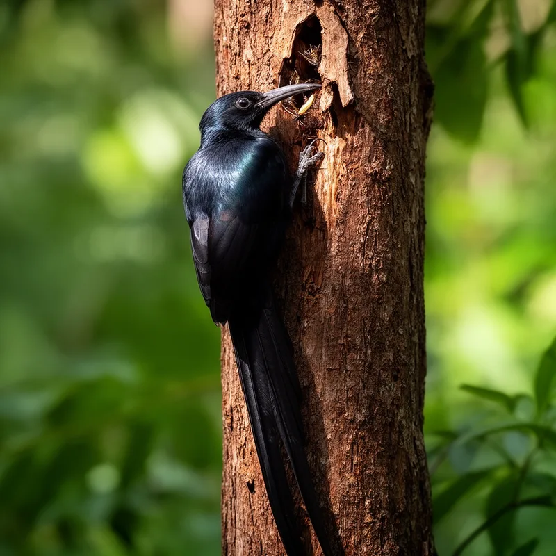 wood hoopoe