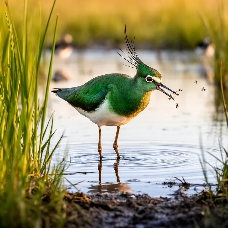 green plover