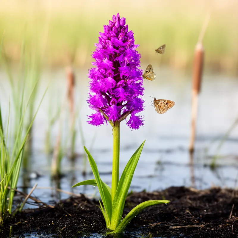 purple-fringed orchid