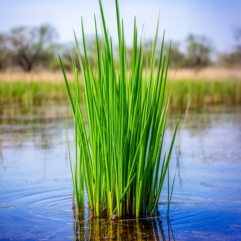 Scirpus acutus