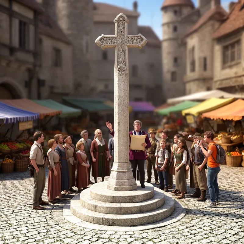 market cross