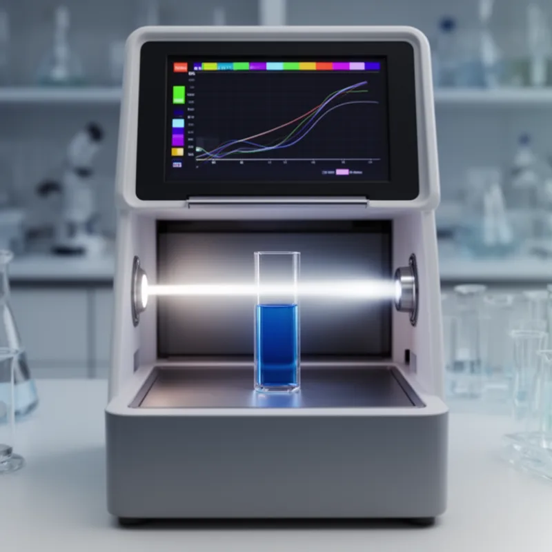 spectrophotometrically