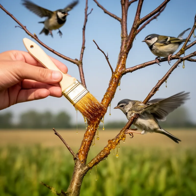 to birdlime