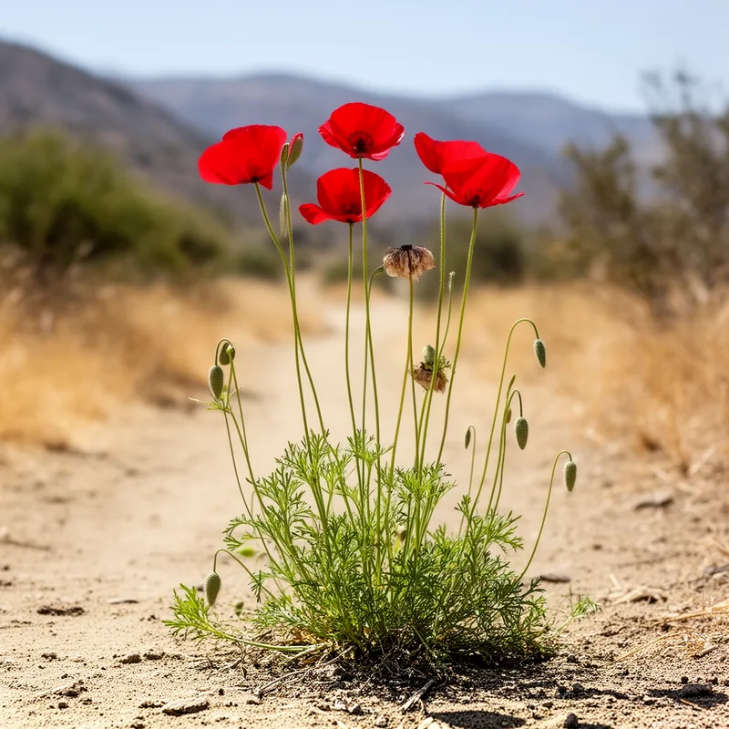 western poppy