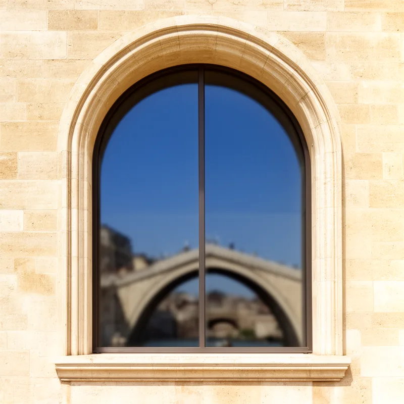 arched