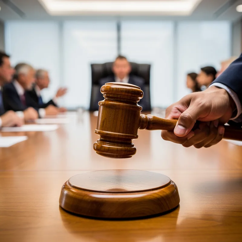 to gavel