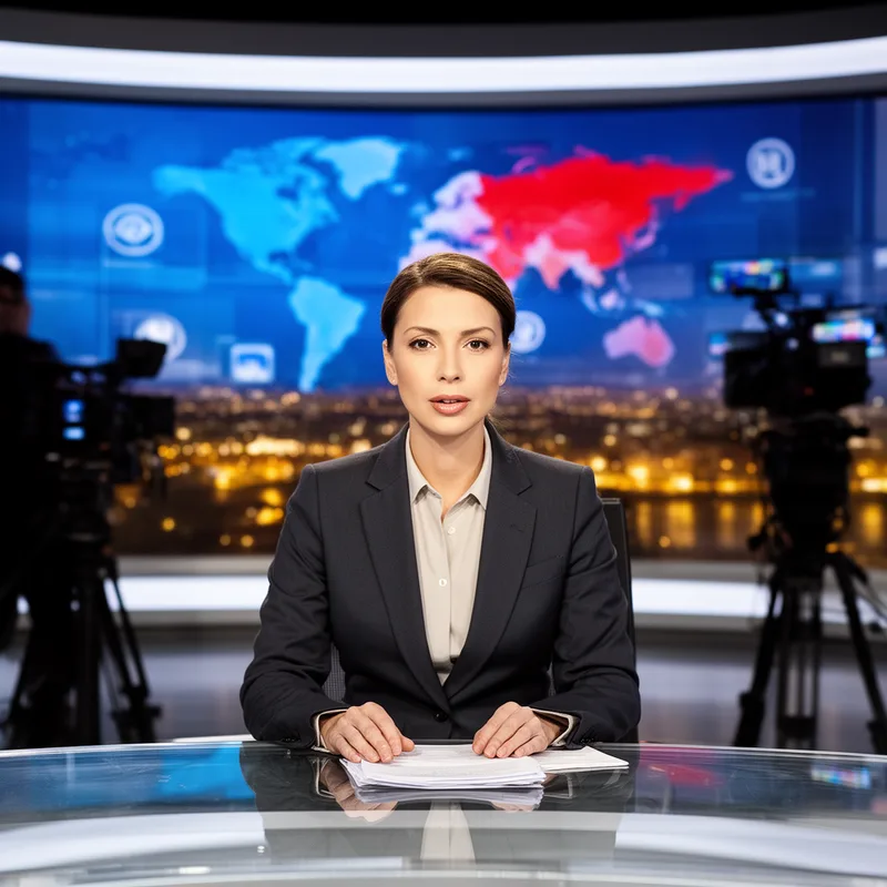 television newscaster