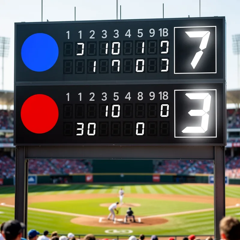 baseball score